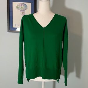Split side sweater